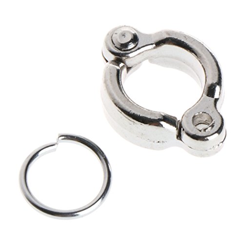WOEIFGV Papageienbeinringe aus Metall, aktiver Öffnungsfuß für kleine und große Vögel, Legierungs-Clips für Papageien, die draußen fliegen WOEIFGV Papageienbeinringe aus Metall, aktiver Öffnungsfuß für kleine und große Vögel, Legierungs-Clips für Papageien, die draußen fliegen von WOEIFGV