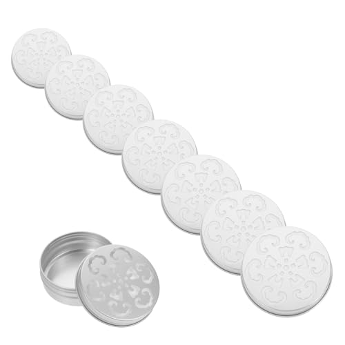 WOFASHPURET 10 Stück Aluminium Aufbewahrungsbox mit Schraubverschluss Luftdurchlässig für Aromatherapie Diffuser Langlebig Leicht mit Dekorativem Hohlmuster für Zuhause Büro und Dufttraining WOFASHPURET 10 Stück Aluminium Aufbewahrungsbox mit Schraubverschluss Luftdurchlässig für Aromatherapie Diffuser Langlebig Leicht mit Dekorativem Hohlmuster für Zuhause Büro und Dufttraining von WOFASHPURET