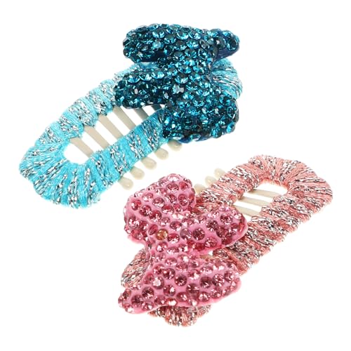 WOFASHPURET 2 Stück Hundehairclips für Kleine Stilvolle Haarschmuck Accessoires für Welpen Bequeme und Niedliche Hundehaarspangen für Schnauzer und Bichon von WOFASHPURET