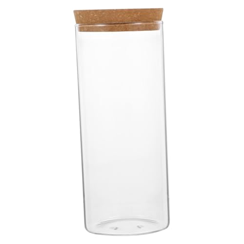 WOFASHPURET Hydroponische Pflanzenvase Micro-landschafts-DIY-Flasche Bonsaischale Aus Glas Terrarienglas Terrarienschale Aus Glas Flasche Moospflanze Holz Transparente Flasche Esstisch von WOFASHPURET