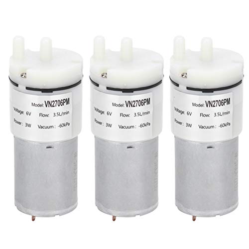 DC Water Pump, High Performance Small Submersible Water Pump Tiny Micro Pump Micro Submersible Mini Water Pump for Aquarium and Hydroponics von WOHPNLE