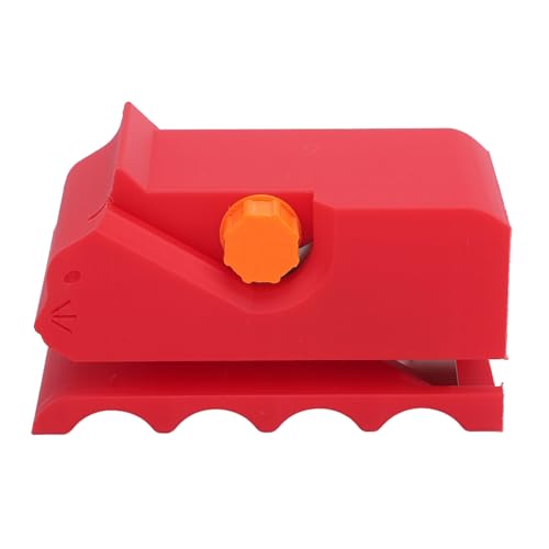 WOHPNLE Katzenkratzer -Kartonschneider, 3D -gedruckte ABS -Kartonschneider DIY -Karton -Stripper -Werkzeug für Katzenkratzer, einstellbar und ergonomisch (rot) (Rot) von WOHPNLE