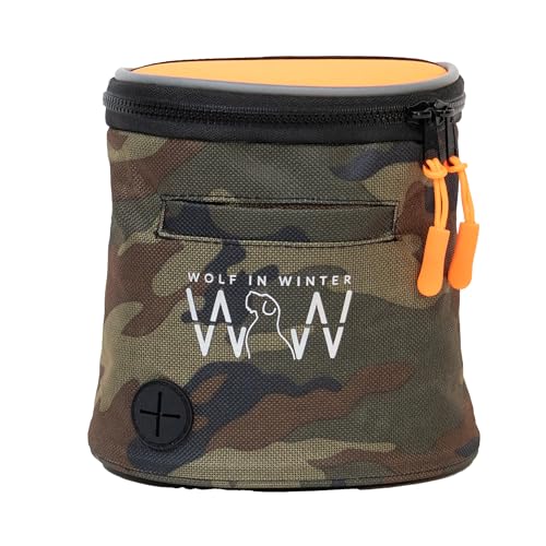 Quickdraw Leckerli-Tasche – kompakte Hundetrainingstasche mit reflektierendem Rand, integriertem Kotbeutelspender und verstellbarem Hüftgurt – ideal für Spaziergänge, Wanderungen und Quickdraw Leckerli-Tasche – kompakte Hundetrainingstasche mit reflektierendem Rand, integriertem Kotbeutelspender und verstellbarem Hüftgurt – ideal für Spaziergänge, Wanderungen und von WOLF IN WINTER
