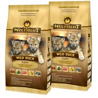 WOLFSBLUT Puppy Wild Duck Entenfleisch mit Kartoffel 2x2 kg von Wolfsblut