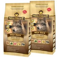 WOLFSBLUT Small Breed Wild Duck Entenfleisch mit Kartoffel 2x2 kg von Wolfsblut