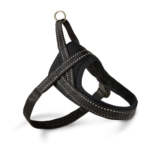 Hundegeschirr Soft & Safe reflektierend, Gr.0: 35-45cm schwarz/schwarz von Wolters