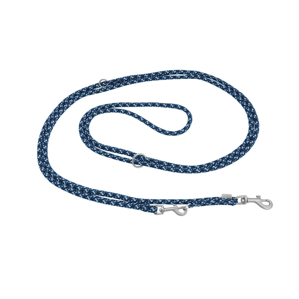 WOLTERS Extra-lange Führleine Everest dunkelblau/hellblau, Gr. 300 cm x 13 mm, Maße: ca. 300 cm x 13 mm WOLTERS Extra-lange Führleine Everest dunkelblau/hellblau, Gr. 300 cm x 13 mm, Maße: ca. 300 cm x 13 mm von WOLTERS