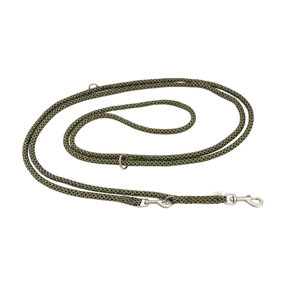 WOLTERS Extra-lange Führleine Everest olive/schwarz, Gr. 300 cm x 13 mm, Maße: ca. 300 cm x 13 mm WOLTERS Extra-lange Führleine Everest olive/schwarz, Gr. 300 cm x 13 mm, Maße: ca. 300 cm x 13 mm von WOLTERS