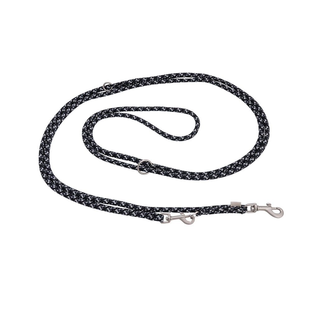 WOLTERS Extra-lange Führleine Everest schwarz/graphit, Gr. 300 cm x 13 mm, Maße: ca. 300 cm x 13 mm WOLTERS Extra-lange Führleine Everest schwarz/graphit, Gr. 300 cm x 13 mm, Maße: ca. 300 cm x 13 mm von WOLTERS