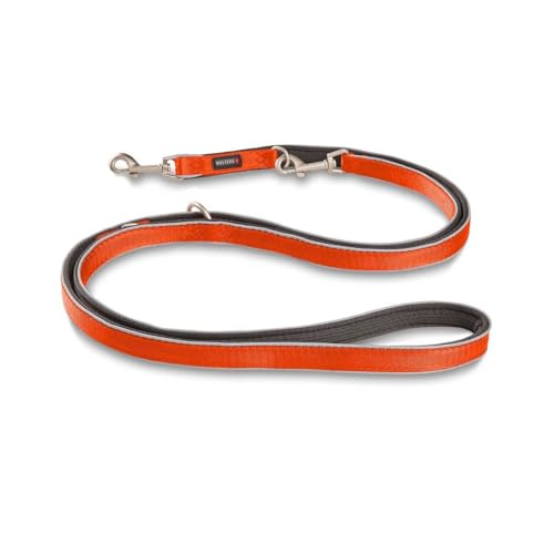 WOLTERS Führleine Active Pro Comfort, Größe:200 cm x 30 mm, Farbe:rot orange/anthrazit WOLTERS Führleine Active Pro Comfort, Größe:200 cm x 30 mm, Farbe:rot orange/anthrazit von WOLTERS