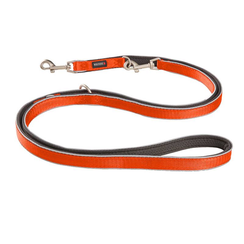 WOLTERS Führleine Active Pro Comfort rot orange/anthrazit, Gr. XL, Breite: ca. 3 cm, Länge: ca. 2 m WOLTERS Führleine Active Pro Comfort rot orange/anthrazit, Gr. XL, Breite: ca. 3 cm, Länge: ca. 2 m von WOLTERS