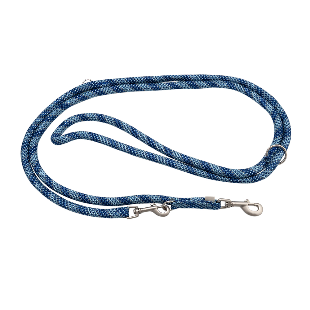 WOLTERS Führleine Everest dunkelblau/hellblau, Gr. 200 cm x 9 mm, Maße: ca. 200 cm x 9 mm WOLTERS Führleine Everest dunkelblau/hellblau, Gr. 200 cm x 9 mm, Maße: ca. 200 cm x 9 mm von WOLTERS