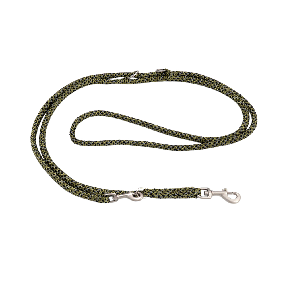 WOLTERS Führleine Everest olive/schwarz, Gr. 200 cm x 9 mm, Maße: ca. 200 x 9 mm von WOLTERS