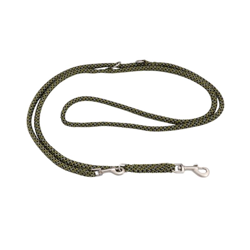 WOLTERS Führleine Everest olive/schwarz, Gr. 200 cm x 9 mm, Maße: ca. 200 x 9 mm von WOLTERS