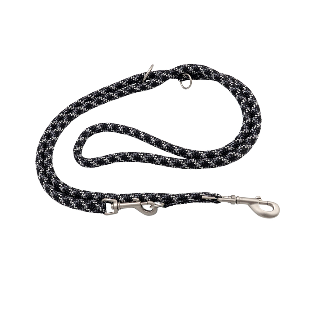 WOLTERS Führleine Everest schwarz/graphit, Gr. 200 cm x 13 mm, Maße: ca. 200 x 13 mm von WOLTERS