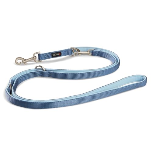 Wolters Führleine Professional Comfort, Farbe:Riverside Blue/Sky Blue, Größe:XL 200 cm x 25 mm von Wolters Cat & Dog