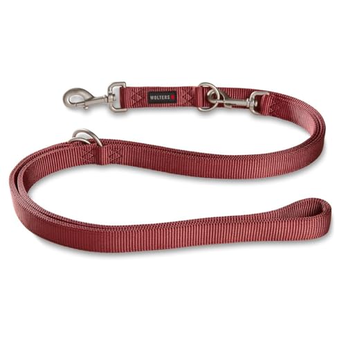 Wolters Führleine Professional, Farbe:rost rot, Größe:L 300 cm x 20 mm (extra lang) von WOLTERS
