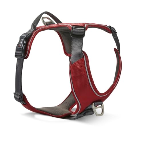 Wolters Geschirr Active Pro Comfort, Größe:70-85 cm, Farbe:rot/anthrazit Wolters Geschirr Active Pro Comfort, Größe:70-85 cm, Farbe:rot/anthrazit von WOLTERS
