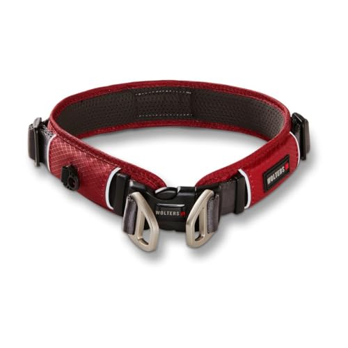 Wolters Halsband Active Pro Comfort, Größe:35-40 cm, Farbe:rot/anthrazit von WOLTERS