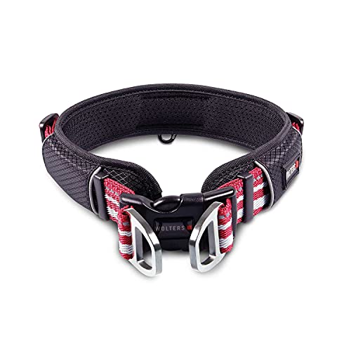 Wolters Halsband Active Pro, Größe:35-40 cm, Farbe:rot/schwarz von WOLTERS