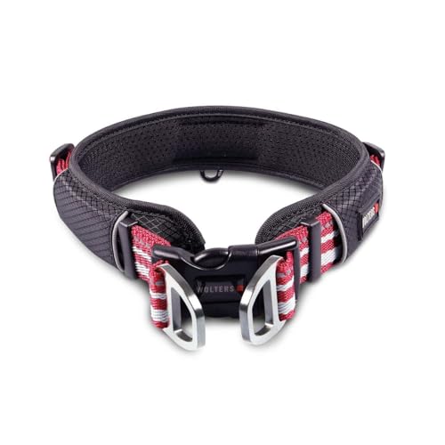 Wolters Halsband Active Pro, Größe:40-45 cm, Farbe:rot/schwarz von WOLTERS