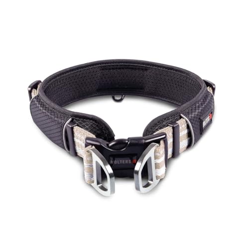 Wolters Halsband Active Pro, Größe:52-59 cm, Farbe:Champagner/schwarz Wolters Halsband Active Pro, Größe:52-59 cm, Farbe:Champagner/schwarz von WOLTERS