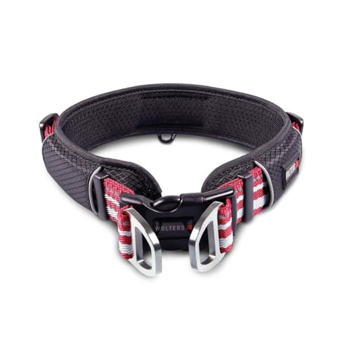 Wolters Halsband Active Pro, Größe:52-59 cm, Farbe:rot/schwarz Wolters Halsband Active Pro, Größe:52-59 cm, Farbe:rot/schwarz von WOLTERS