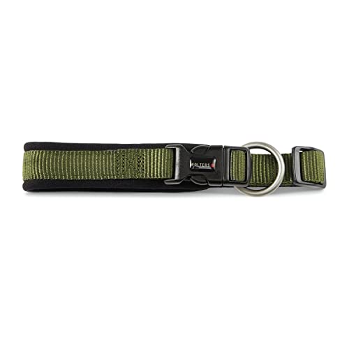 Wolters Halsband Professional Comfort extra-breit, Farbe:Olive/schwarz, Größe:50-60 cm x 45 mm Wolters Halsband Professional Comfort extra-breit, Farbe:Olive/schwarz, Größe:50-60 cm x 45 mm von WOLTERS