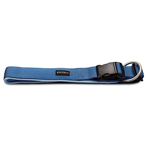 Wolters Halsband Professional Comfort extra-breit, Farbe:Riverside Blue/Sky Blue, Größe:70-80 cm x 45 mm von Wolters Cat & Dog
