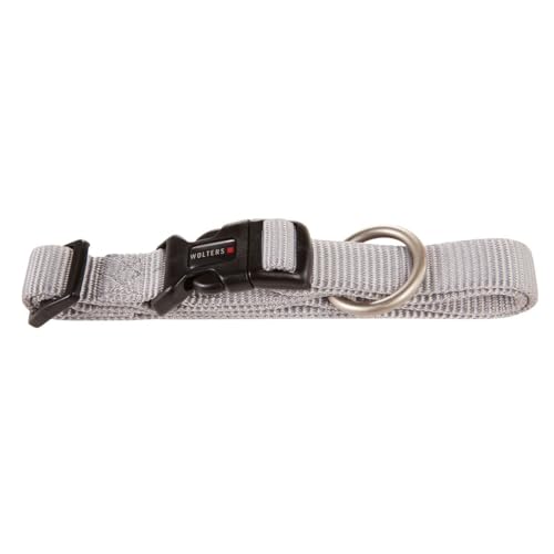 Wolters Halsband Professional extra-breit, Farbe:Silber, Größe:M 28-40 cm x 20 mm von WOLTERS