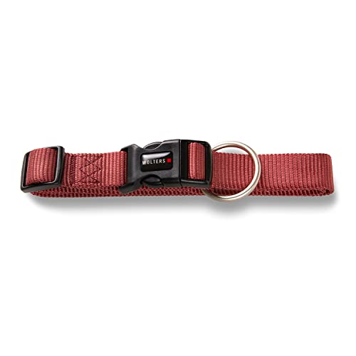 Wolters Halsband Professional extra-breit, Farbe:rost rot, Größe:L 40-55 cm x 20 mm von WOLTERS