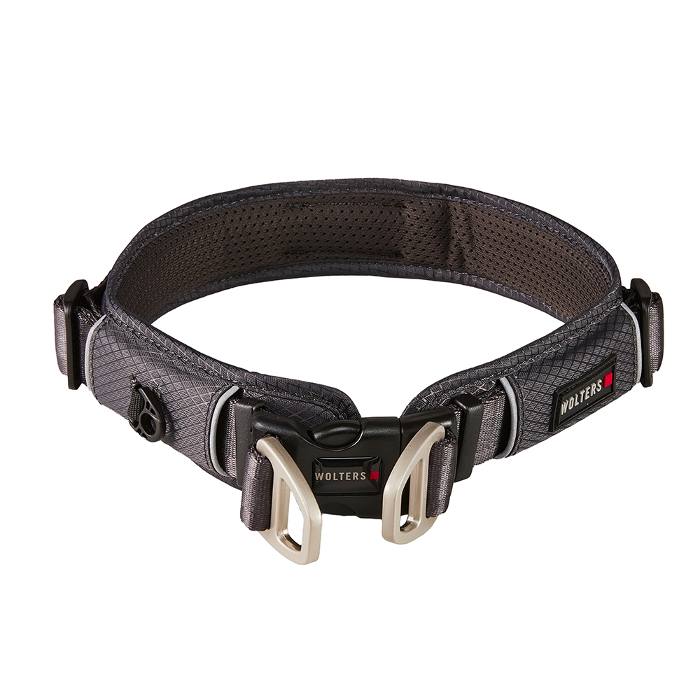 WOLTERS Hundehalsband Active Pro Comfort schwarz/anthrazit, Breite: ca. 4 cm, Halsumfang: ca. 52 - 59 cm WOLTERS Hundehalsband Active Pro Comfort schwarz/anthrazit, Breite: ca. 4 cm, Halsumfang: ca. 52 - 59 cm von WOLTERS