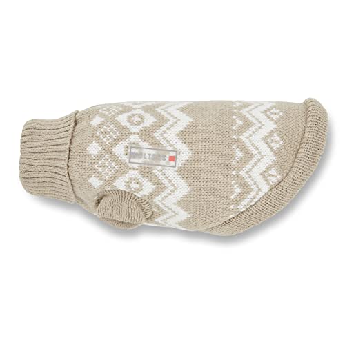 Wolters Norweger Pullover, Größe:20 cm, Farbe:Taupe/Weiss von WOLTERS