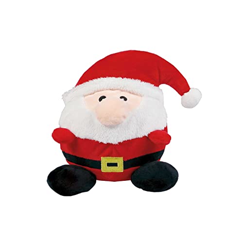 WOLTERS Plüschball Weihnachtsmann 15cm - Hund, Plüschfigur, Plüschball, Pet Supplies WOLTERS Plüschball Weihnachtsmann 15cm - Hund, Plüschfigur, Plüschball, Pet Supplies von WOLTERS