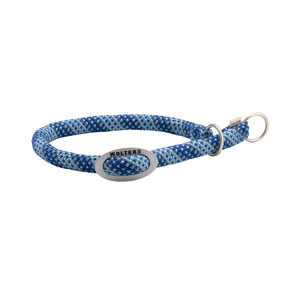 WOLTERS Schlupfhalsband Everest dunkelblau/hellblau, Gr. 40 cm x 9 mm, Maße: ca. 40 cm x 9 mm von WOLTERS