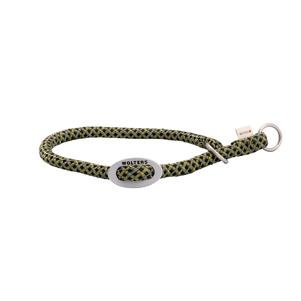 WOLTERS Schlupfhalsband Everest olive/schwarz, Gr. 45 cm x 13 mm, Maße: ca. 45 cm x 13 mm von WOLTERS