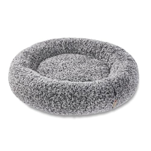 WOLTERS Sweet Dreams Hundekörbchen, Größe:M 70 x 70 x 20 cm, Farbe:Salt/Pepper von WOLTERS
