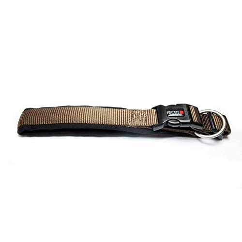 Wolters | Halsband Professional Comfort in Tabac/Schwarz | Halsumfang 40 - 45 cm von Wolters Cat & Dog