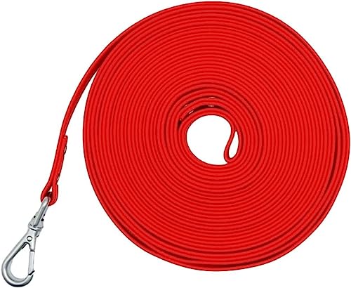 PVC-Traktionsseil mit Gummi überzogen, weiches Material, einfarbig, lang, wasserdicht, for den Außenbereich, verschleißfest, for Spaziergänge, Hundeleine, Hundeleine (Color : 04, Size : 1.3cmX10m) PVC-Traktionsseil mit Gummi überzogen, weiches Material, einfarbig, lang, wasserdicht, for den Außenbereich, verschleißfest, for Spaziergänge, Hundeleine, Hundeleine (Color : 04, Size : 1.3cmX10m) von WOLWES