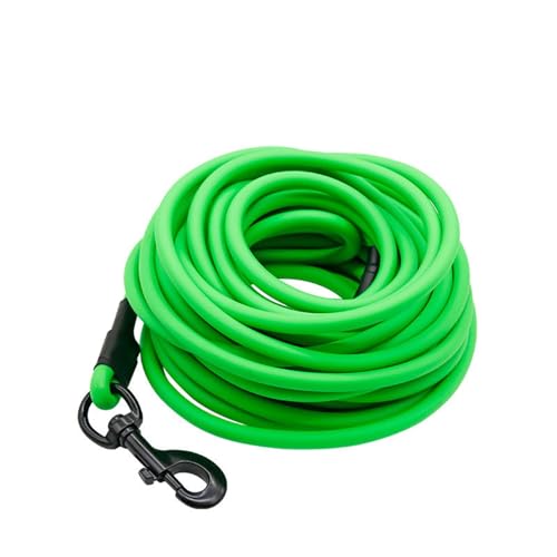 Traktionsseil, PVC, Wasserdicht, Heimtierbedarf, EIN Bis Zwei Hunde-Traktionsseile Können Als Doppelleinen-Hundeleine for Große, Mittlere Und Kleine Hunde Verwendet Werden (Color : 04, Size : 5m*8mm von WOLWES