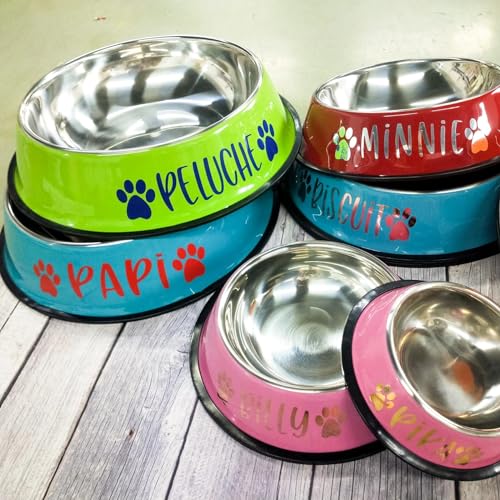 WOMB Näpfe, Tränken & Zubehör Für Katzen.hundenapf Personalisiert.hundenapf Mit Namen (XXL 34cm) von WOMB