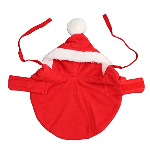 Haustier Weihnachtsumhang weich warm niedliche Hunde Cape Kleidung mittlere kleine Rassen (L) von WONZHEC