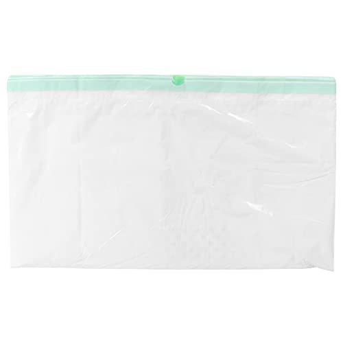 Set mit Katzenstreu-Filterbeuteln für Haustiere – Übergroße Katzentoilettenbeutel mit Filterlöchern und auslaufsicherem Verschluss – 7 Stück (6 (L) von WONZHEC