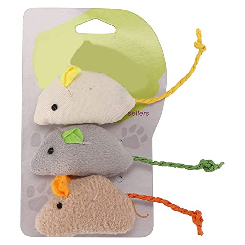 WONZHEC ** Titel: ** Interaktive Plüsch -Simulation Toys Set von 3 für Innenkatzen - Pelzige Katze und Spielset - mentale Stimulation und Übung für Kätzchen ** Beschreibung: ** WONZHEC ** Titel: ** Interaktive Plüsch -Simulation Toys Set von 3 für Innenkatzen - Pelzige Katze und Spielset - mentale Stimulation und Übung für Kätzchen ** Beschreibung: ** von WONZHEC