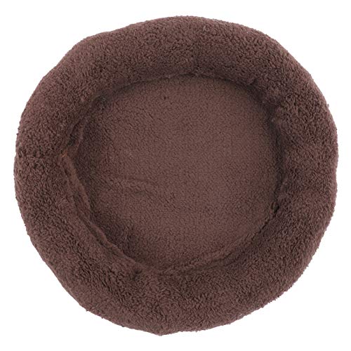 WONZHEC Haustier Deep Sleep Nest Weich atmungsaktiv verbesserte Kissenkatzen Hunde Hochwertiges Blasen Samt Flauschige doppelt gefüllte PP -Baumwolle (M) von WONZHEC