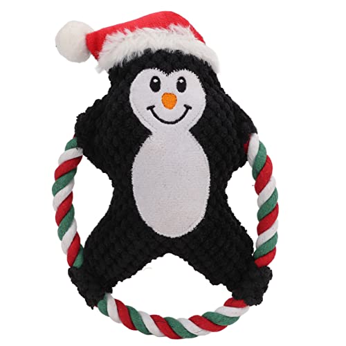 WONZHEC Haustier Interactive Plush Dog Weihnachtsspielzeug Kautkauen -Quietschenspielzeug WONZHEC Haustier Interactive Plush Dog Weihnachtsspielzeug Kautkauen -Quietschenspielzeug von WONZHEC