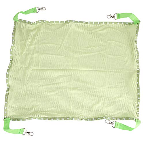 WONZHEC Multifunktion tragbares Mesh Cat-Hund Hängematte, atmungsaktives Haustierbett für Winter/Sommer, Platzeinsparung, 3 Farben & 2 Größen, Blue S (S) von WONZHEC