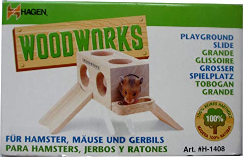 WOODWORKS Nagerhaus für Mäuse und Kleintiere/Hamsterhaus aus Holz von WOODWORKS