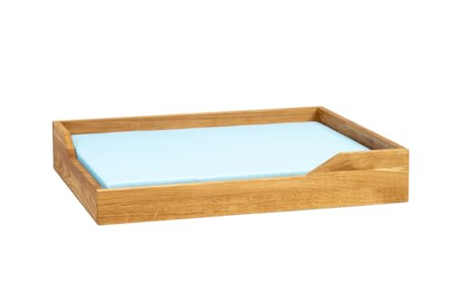 WOODYGIFT Hundebett Holz 76x61 cm Katzensofa Hundebett Mittlere Hunde mit Matratze Abnehmbarer Bezug Haustierbett WOODYGIFT Hundebett Holz 76x61 cm Katzensofa Hundebett Mittlere Hunde mit Matratze Abnehmbarer Bezug Haustierbett von WOODYGIFT