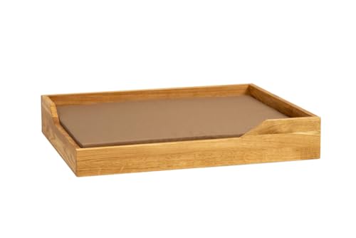 WOODYGIFT Hundebett Holz 76x61 cm Matratze mit Abnehmbarer Bezug Hundecouch Kleine und Mittelgroße Hunde WOODYGIFT Hundebett Holz 76x61 cm Matratze mit Abnehmbarer Bezug Hundecouch Kleine und Mittelgroße Hunde von WOODYGIFT